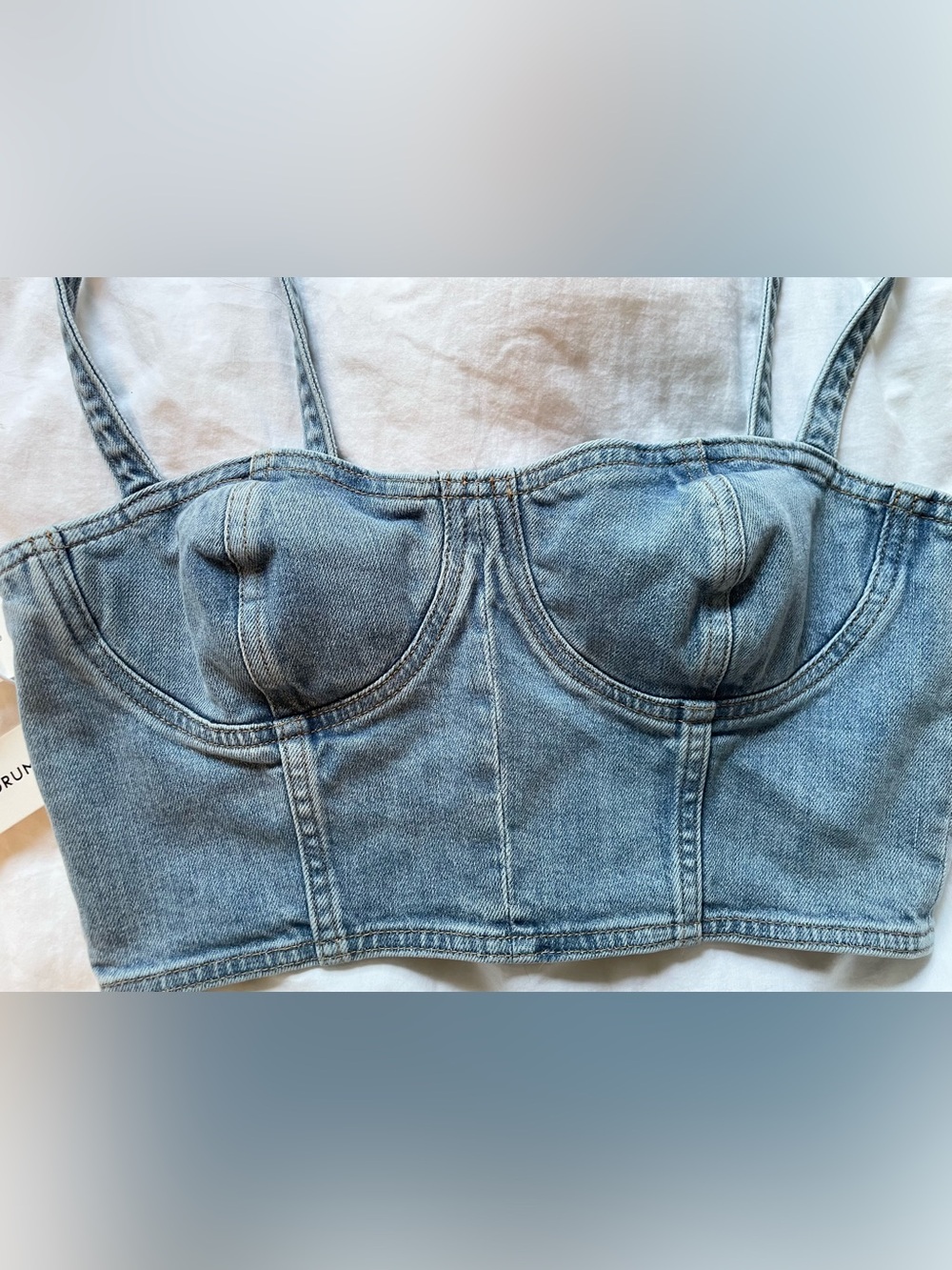 NWT Denim Forum Cecily Bralette - Picture 2 of 16